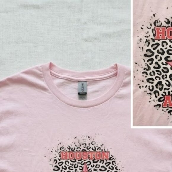 Pink/Leopard Astro T-Shirt - Picture 3 of 4